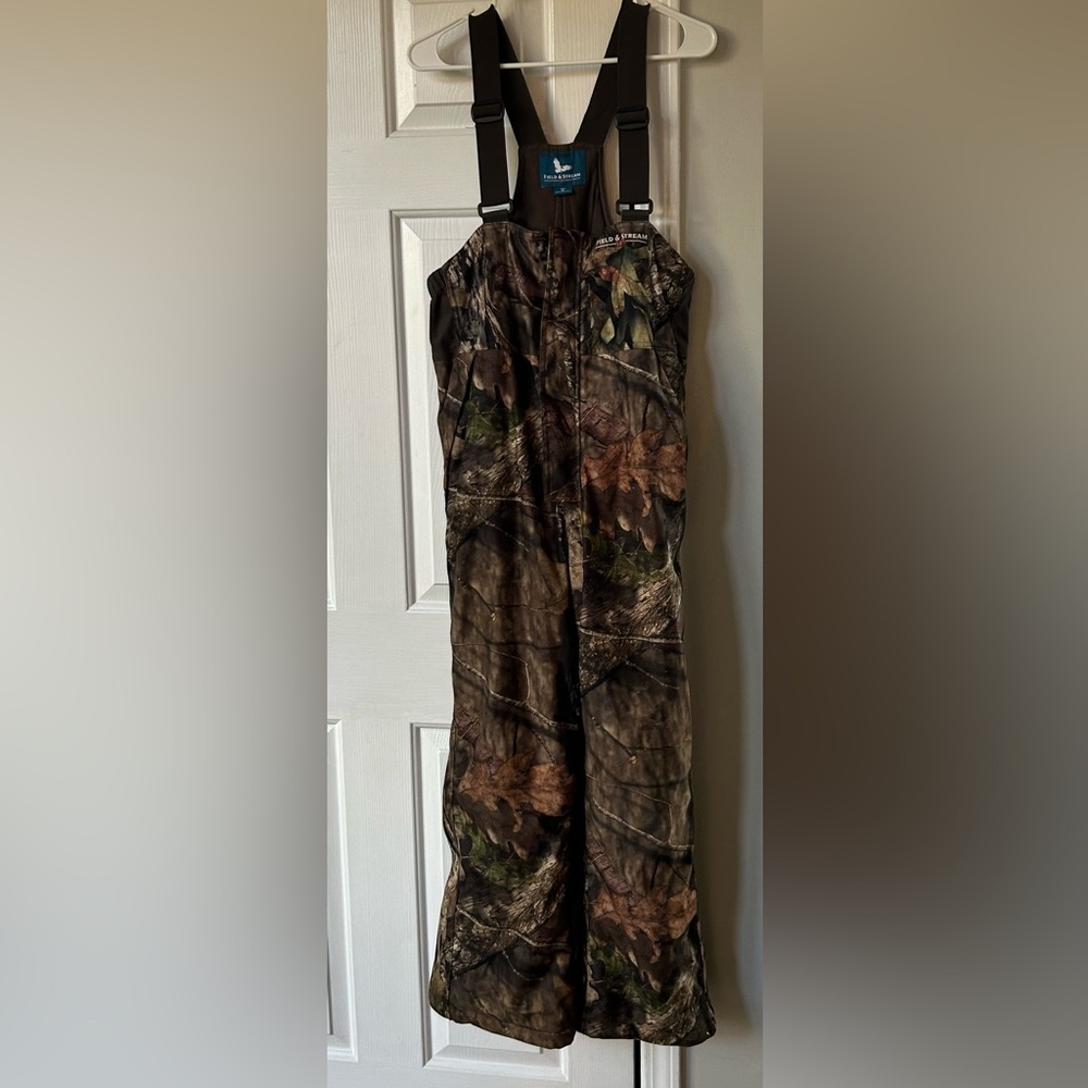 Field & Stream Camo Overalls Youth XL
